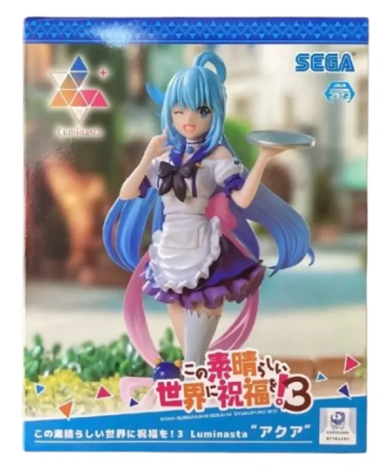 KONOSUBA - AN EXPLOSION ON THIS WONDERFUL WORLD! SERIES LUMINASTA PVC STATUE AQUA 18 CM