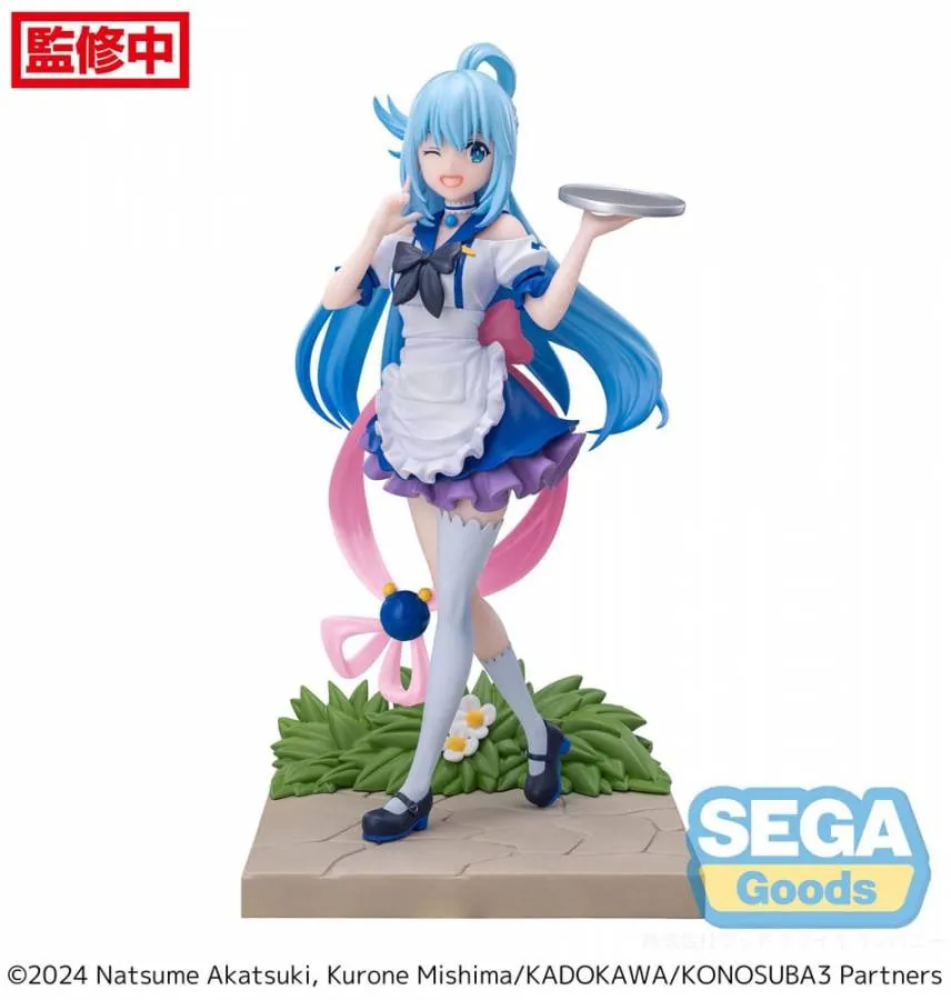 KONOSUBA - AN EXPLOSION ON THIS WONDERFUL WORLD! SERIES LUMINASTA PVC STATUE AQUA 18 CM