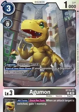 Agumon - ST15-02 - Rare
