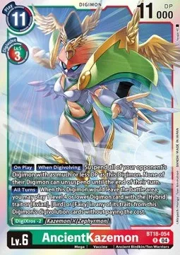AncientKazemon - BT18-054 - Rare