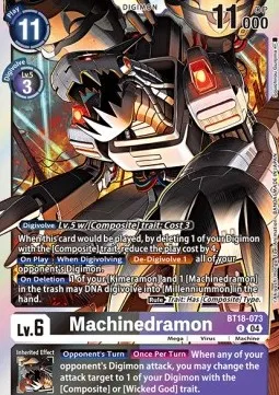Machinedramon - BT18-073 - Rare