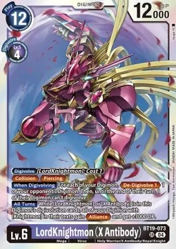 LordKnightmon (X Antibody) - BT19-073 - Super Rare