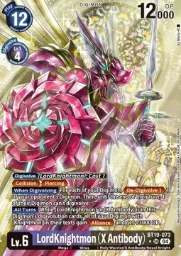 LordKnightmon (X Antibody) - BT19-073 - Alternative Art