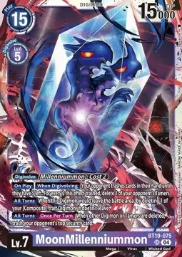 MoonMillenniummon - BT19-075 - Super Rare