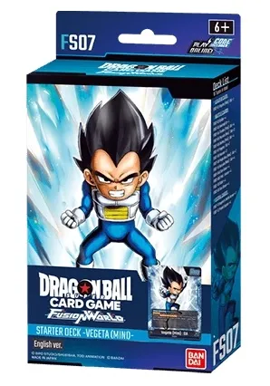 DRAGON BALL SUPER CG FUSION WORLD - MINI VEGETA FS07 STARTER DECK - EN