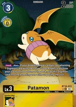 Patamon - BT18-033 - Full Art