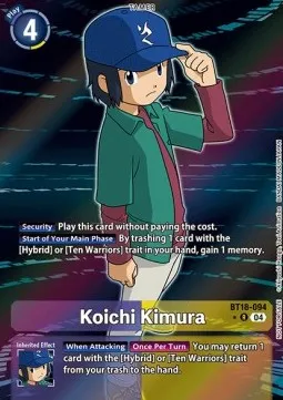 Koichi Kimura - BT18-094 - Alternative Art