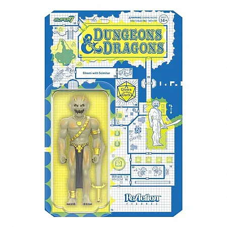 DUNGEONS & DRAGONS REACTION ACTION FIGURE WAVE 04 EFREETI GLOW IN THE DARK 10 CM
