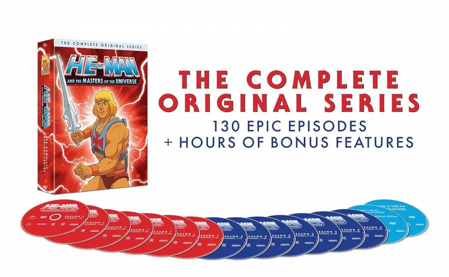 HE-MAN AND THE MASTERS OF THE UNIVERSE THE COMPLETE ORIGINAL SERIES [DVD]
