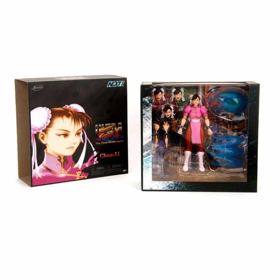 ULTRA STREET FIGHTER II: THE FINAL CHALLENGERS ACTION FIGURE CHUN-LI PLAYER 2 DELUXE VER. 15 CM