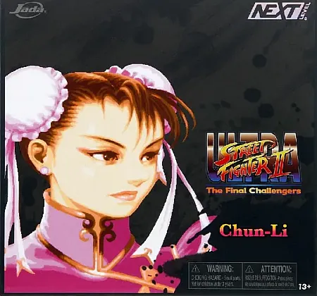 ULTRA STREET FIGHTER II: THE FINAL CHALLENGERS ACTION FIGURE CHUN-LI PLAYER 2 DELUXE VER. 15 CM