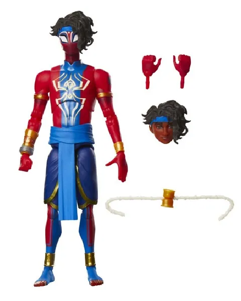 SPIDER-MAN: ACROSS THE SPIDER-VERSE MARVEL LEGENDS ACTION FIGURE PAVITR PRABHAKAR 15 CM