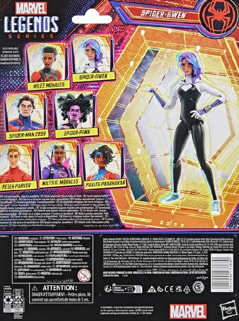SPIDER-MAN: ACROSS THE SPIDER-VERSE MARVEL LEGENDS ACTION FIGURE SPIDER-GWEN 15 CM