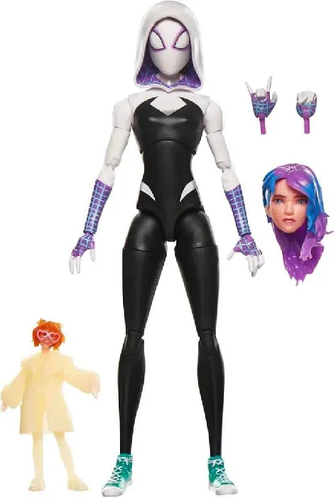 SPIDER-MAN: ACROSS THE SPIDER-VERSE MARVEL LEGENDS ACTION FIGURE SPIDER-GWEN 15 CM