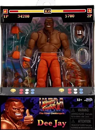 ULTRA STREET FIGHTER II: THE FINAL CHALLENGERS ACTION FIGURE - DEE JAY 15CM