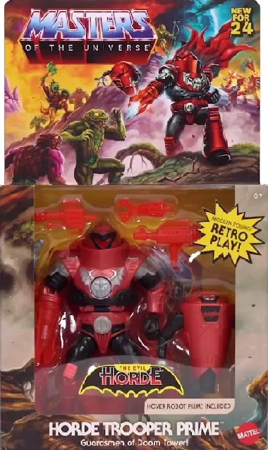 MASTERS OF THE UNIVERSE ORIGINS ACTION FIGURE THE EVIL HORDE - HORDE TROOPER PRIME 14 CM