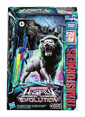 TRANSFORMERS GENERATIONS LEGACY EVOLUTION VOYAGER CLASS ACTION FIGURE NEMESIS LEO PRIME 18 CM