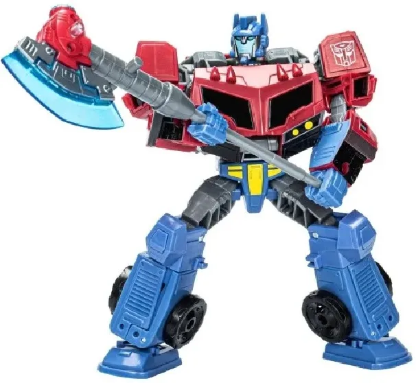 TRANSFORMERS GENERATIONS LEGACY UNITED VOYAGER CLASS ACTION FIGURE ANIMATED UNIVERSE OPTIMUS PRIME 18 CM
