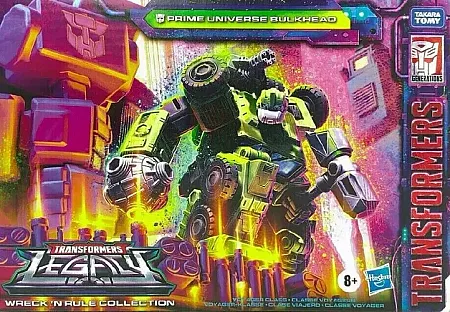 TRANSFORMERS GENERATIONS LEGACY WRECK N RULE VOYAGER CLASS ACTION FIGURE PRIME UNIVERSE BULKHEAD 18 CM