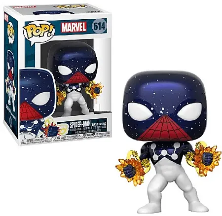 FUNKO POP! MARVEL VINYL FIGURE CAPTAIN UNIVERSE SPIDER-MAN EXCLUSIVE 9 CM