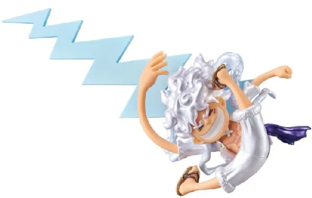 ONE PIECE WORLD COLLECTABLE FIGURE - MONKEY D. LUFFY GEAR 5 SPECIAL METALLIC COLOR VER. FIGURE B