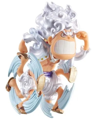 ONE PIECE WORLD COLLECTABLE FIGURE - MONKEY D. LUFFY GEAR 5 SPECIAL METALLIC COLOR VER. FIGURE E