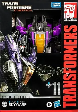 TRANSFORMERS: WAR FOR CYBERTRON STUDIO SERIES VOYAGER CLASS ACTION FIGURE - GAMER EDITION SKYWARP 16 CM