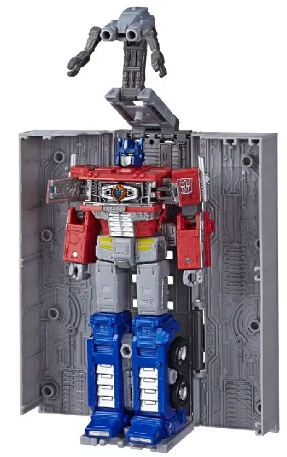 TRANSFORMERS WAR FOR CYBERTRON TRILOGY EARTHRISE GENERATIONS LEADER CLASS ACTION FIGURE - OPTIMUS PRIME 18 CM