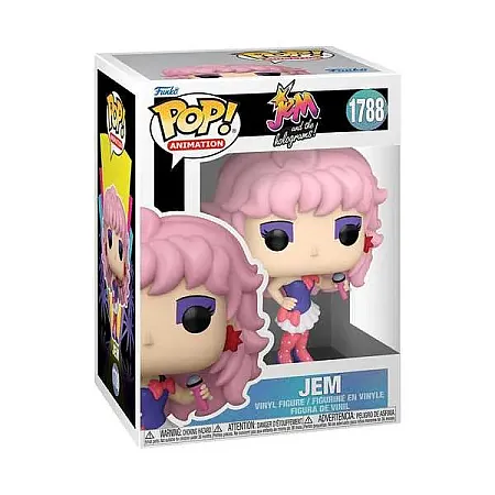 JEM AND THE HOLOGRAMS POP! VINYL FIGURE JEM 9 CM