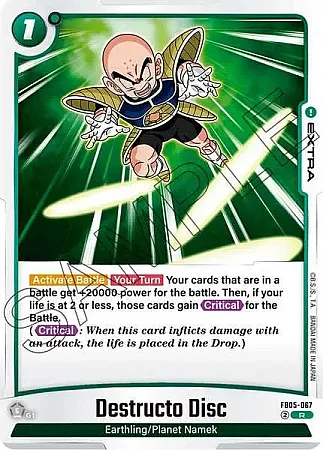 Destructo Disc - FB05-067 - Rare