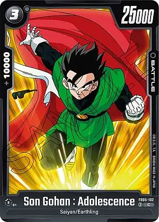 Son Gohan : Adolescence - FB05-102 - Common