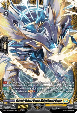 Heavenly Defense Dragon, Wedgeffluence Dragon - DZ-BT04-FR27 - Frame Rare