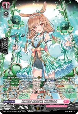 Clover Hearts, Nellinea - DZ-BT05-SR38 - Silver Rare
