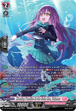 Morning Practice in the Calm Sea, Tolmana - DZ-BT05-SR41 - Silver Rare