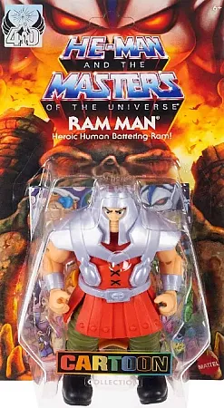 MASTERS OF THE UNIVERSE ORIGINS ACTION FIGURE CARTOON COLLECTION: RAM MAN 14 CM