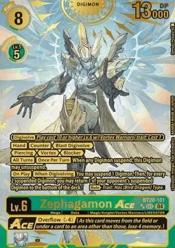 Zephagamon Ace - BT20-101 - Alternative Art V.2