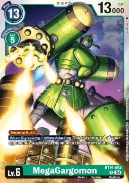 MegaGargomon - BT19-054 - Rare