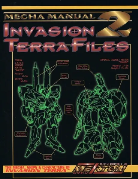MEKTON ZETA: MECHA MANUAL 2 INVASION TERRA FILES - R. TALSORIAN GAMES