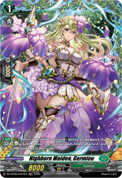 Highborn Maiden, Germieu - DZ-BT06-FR47 - Frame Rare