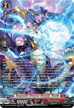 Demonic Dragon Nymph, Kasin - DZ-BT06-SR05 - Silver Rare
