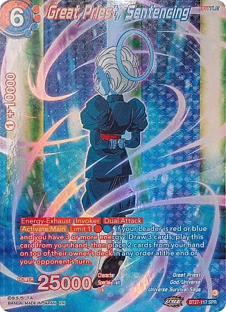 Great Priest, Sentencing - BT27-117 - Special Rare