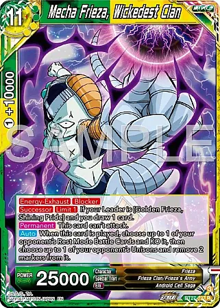 Mecha Frieza, Wickedest Clan - BT27-137 - Rare