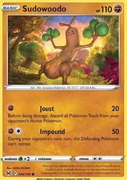 Sudowoodo (LOR 094) - Common (Foil)