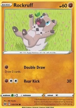Rockruff (LOR 109) - Common (Foil)