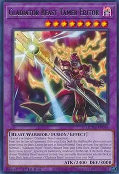 Gladiator Beast Tamer Editor - MZTM-EN086 - Rare