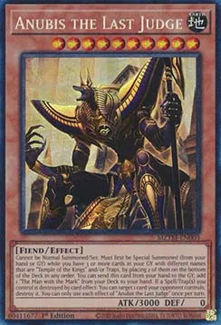 Anubis the Last Judge - MZTM-EN003 - Collectors Rare