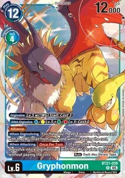 Gryphonmon - BT21-039 - Rare