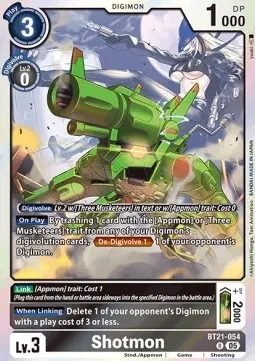 Shotmon - BT21-054 - Rare