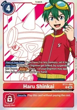 Haru Shinkai - BT21-084 - Rare