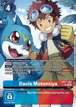 Davis Motomiya - BT21-085 - Alternative Art